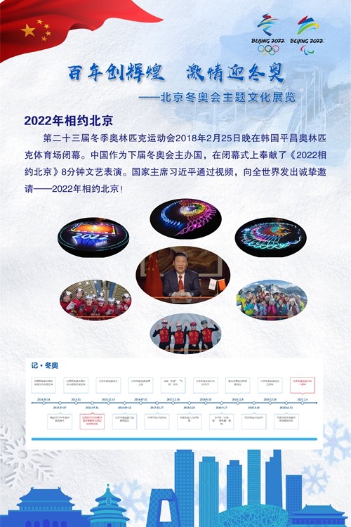 “百年创辉煌 激情迎冬奥”北京2022年冬奥会主题文化线上展览